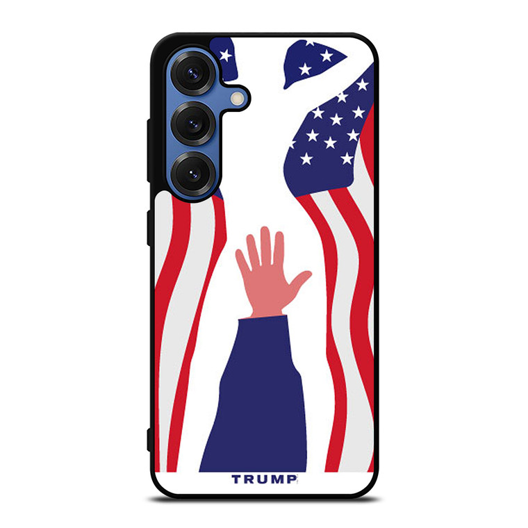 AMERICAN TRUMP GIRL Samsung Galaxy S25 Case Cover