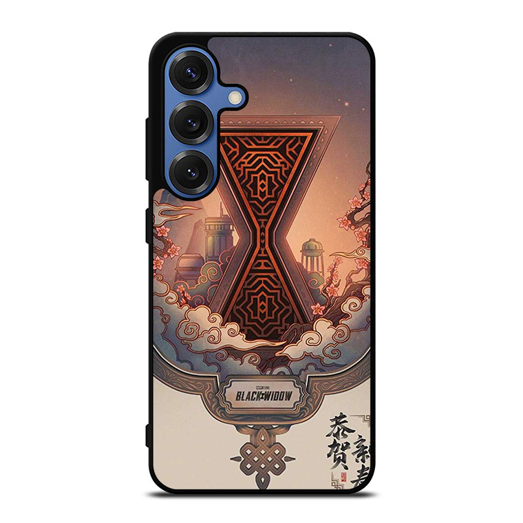 BLACK WIDOW LOGO ETERNAL Samsung Galaxy S25 Case Cover