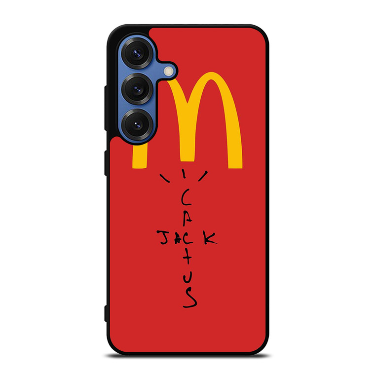 CACTUS JACK TRAVIS SCOTT MCDONALD'S LOGO Samsung Galaxy S25 Case Cover