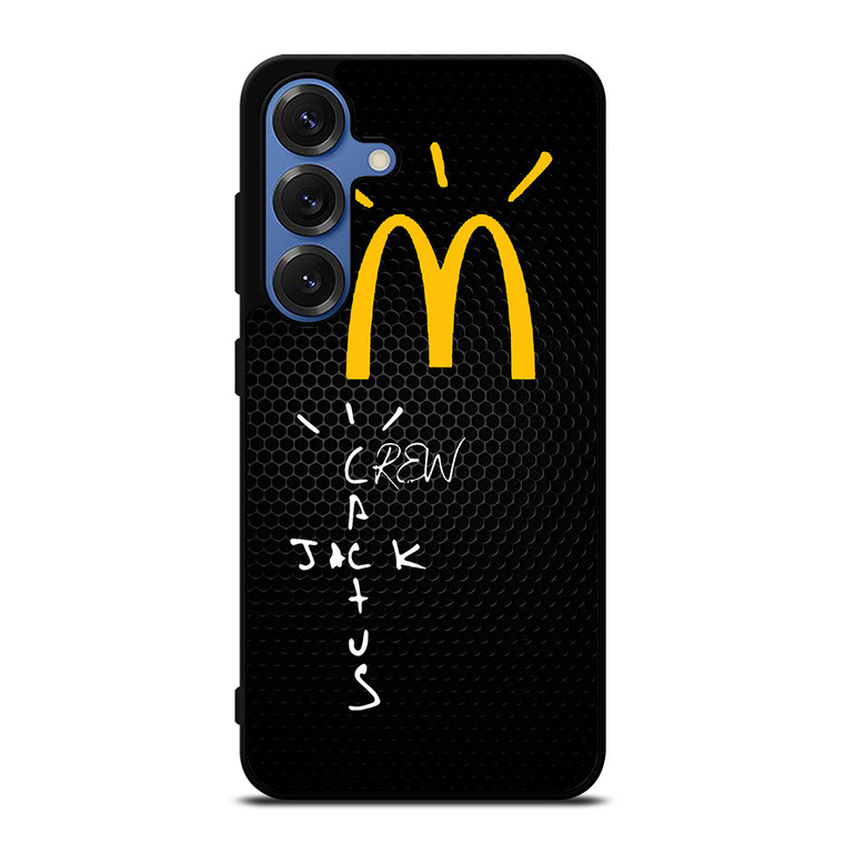 CACTUS JACK TRAVIS SCOTT MCDONALD'S METAL LOGO Samsung Galaxy S25 Case Cover