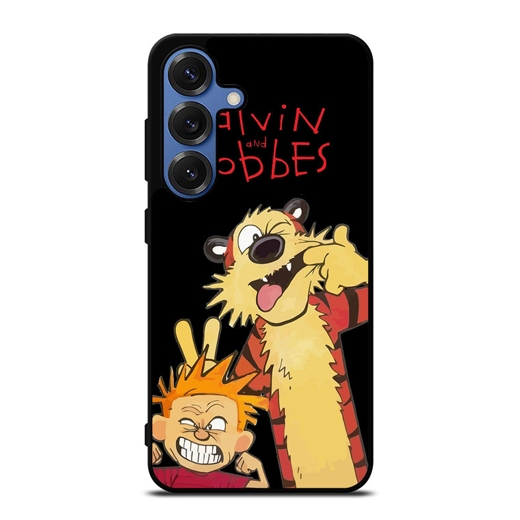 CALVIN AND HOBBES CARTOON Samsung Galaxy S25 Case Cover