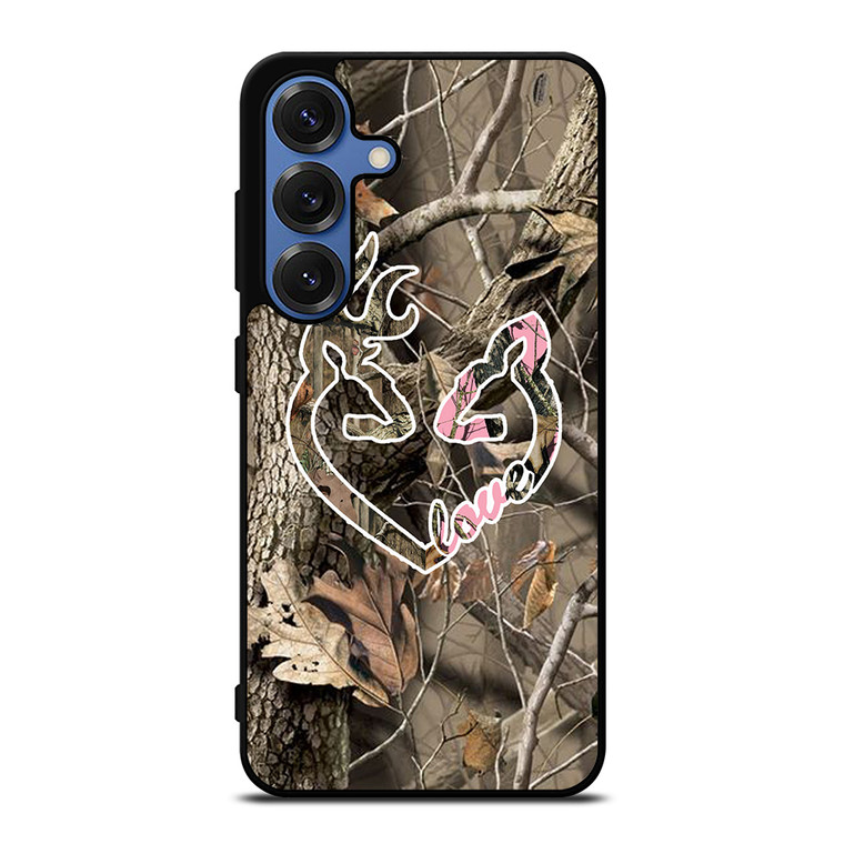 CAMO LOVE BROWNING Samsung Galaxy S25 Case Cover