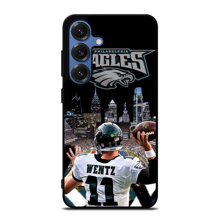 CARSON WENTZ EAGLES 1 Samsung Galaxy S25 Case Cover