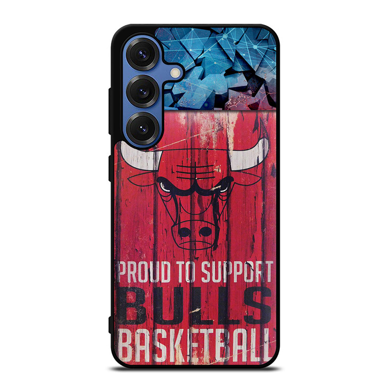 CHICAGO BULLS PROUD Samsung Galaxy S25 Case Cover