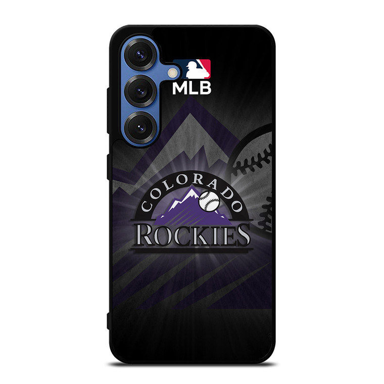 COLORADO ROCKIES BASEBALL LOGO Samsung Galaxy S25 Case Cover COLORADO ROCKIES BASEBALL LOGO Samsung Galaxy S25 Case Cover