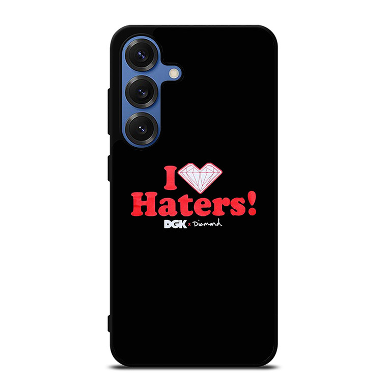 DGK I LOVE HATERS LOGO Samsung Galaxy S25 Case Cover