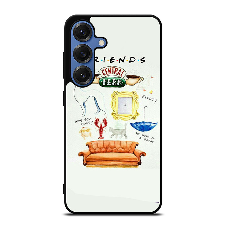 FRIENDS CENTRAL PERK ART Samsung Galaxy S25 Case Cover