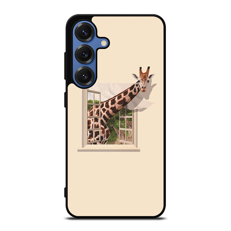 GIRAFFE WINDOW Samsung Galaxy S25 Case Cover