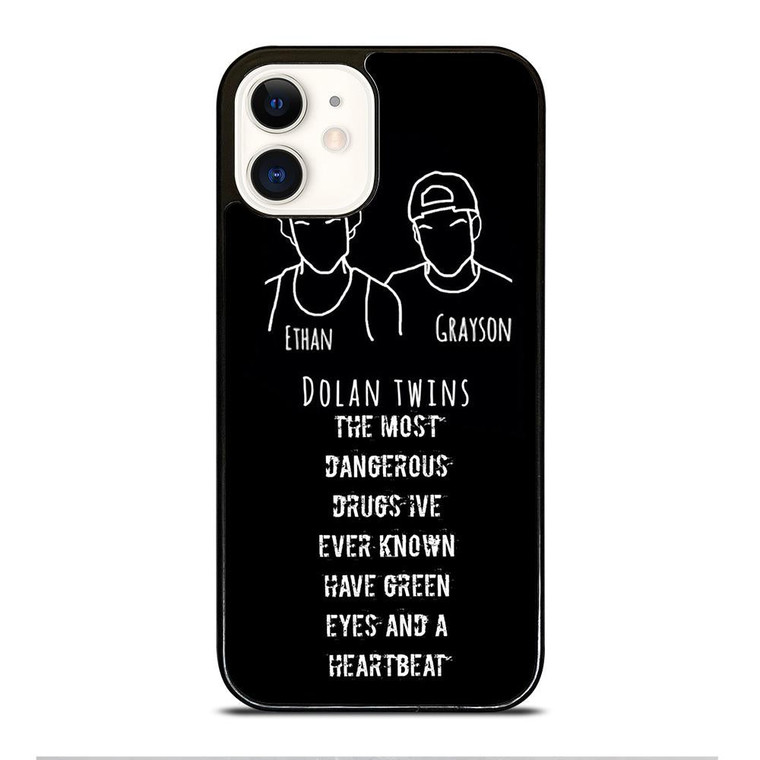 DOLAN TWINS SILHOUETTE iPhone 12 Case Cover