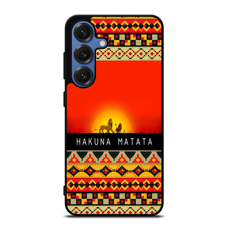 HAKUNA MATATA LION KING AZTEC 1 Samsung Galaxy S25 Case Cover