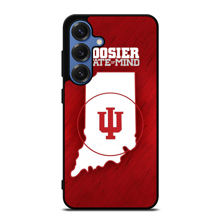 HOOSIER STATE OF MIND INDIANA BASKETBALL LOGO Samsung Galaxy S25 Case Cover