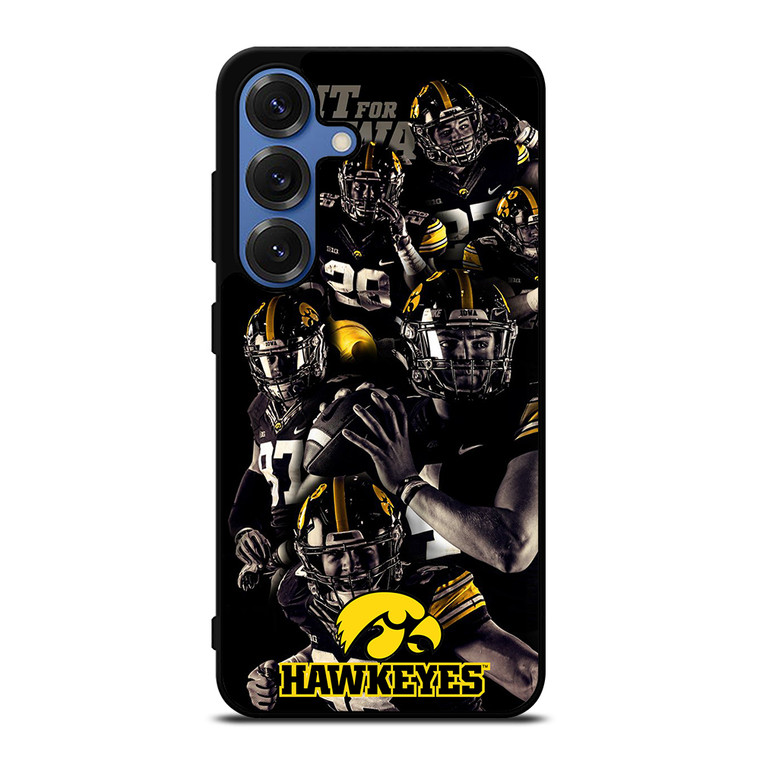 IOWA HAWKEYES FOOTBALL Samsung Galaxy S25 Case Cover IOWA HAWKEYES FOOTBALL Samsung Galaxy S25 Case Cover