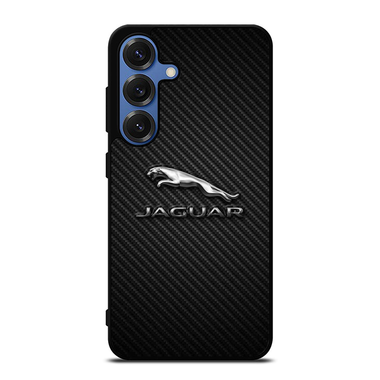 JAGUAR CARBON LOGO 2 Samsung Galaxy S25 Case Cover JAGUAR CARBON LOGO 2 Samsung Galaxy S25 Case Cover