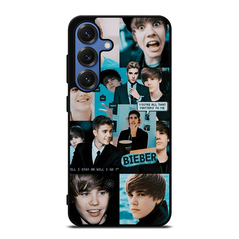 JUSTIN BIEBER COLLAGE Samsung Galaxy S25 Case Cover
