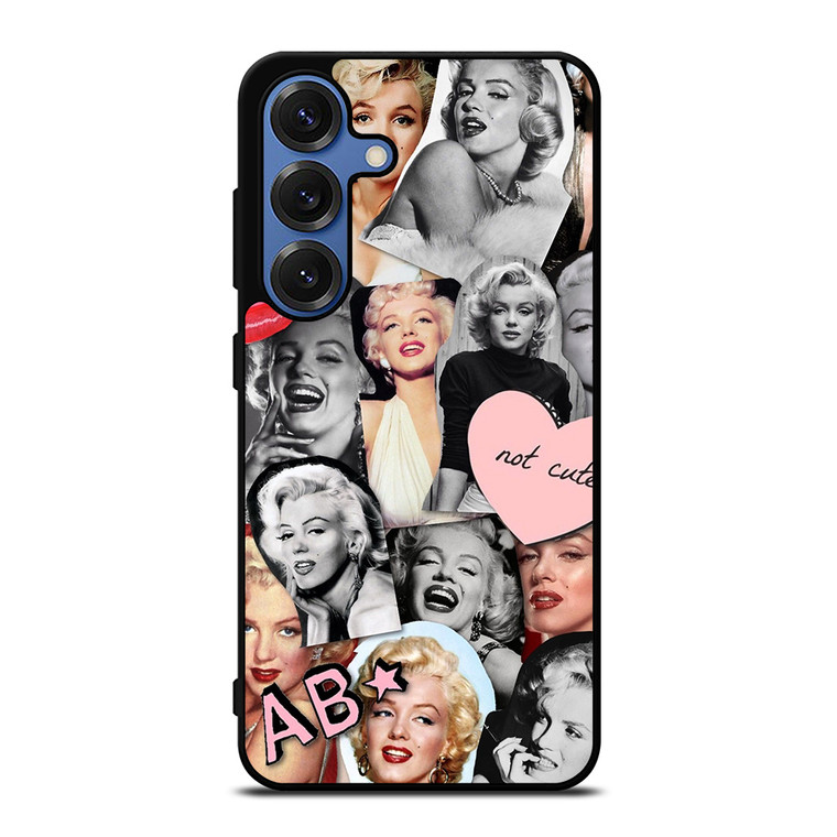 MARILYN MONROE COLLAGE Samsung Galaxy S25 Case Cover