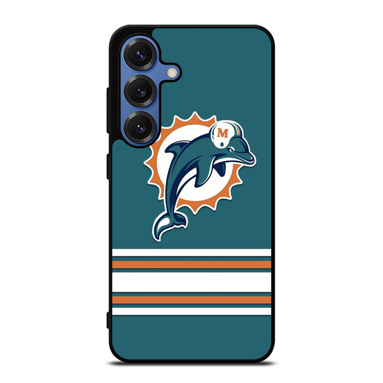 MIAMI DOLPHINS NFL ICON 2 Samsung Galaxy S25 Case Cover