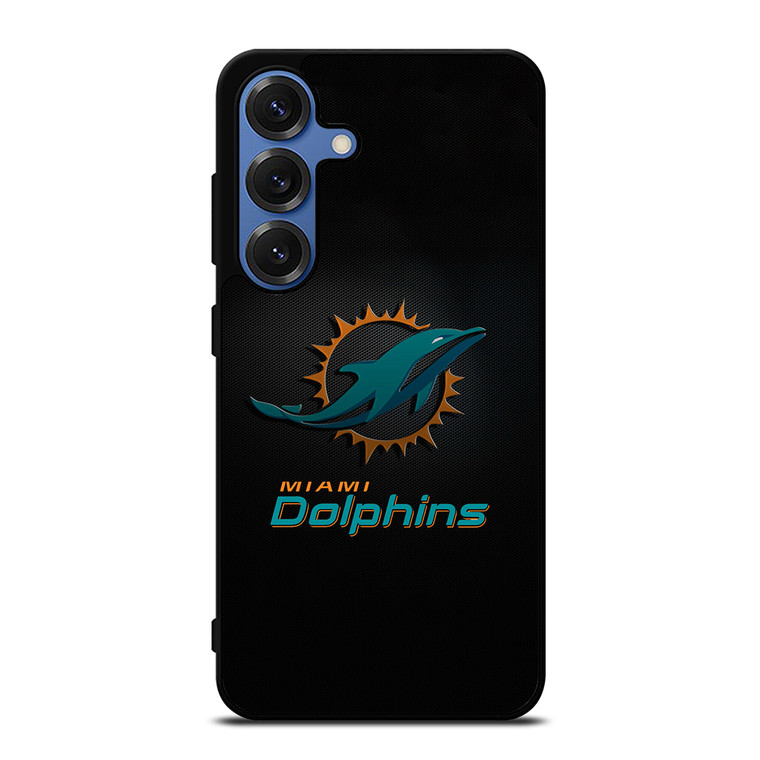 MIAMI DOLPHINS NFL ICON 3 Samsung Galaxy S25 Case Cover