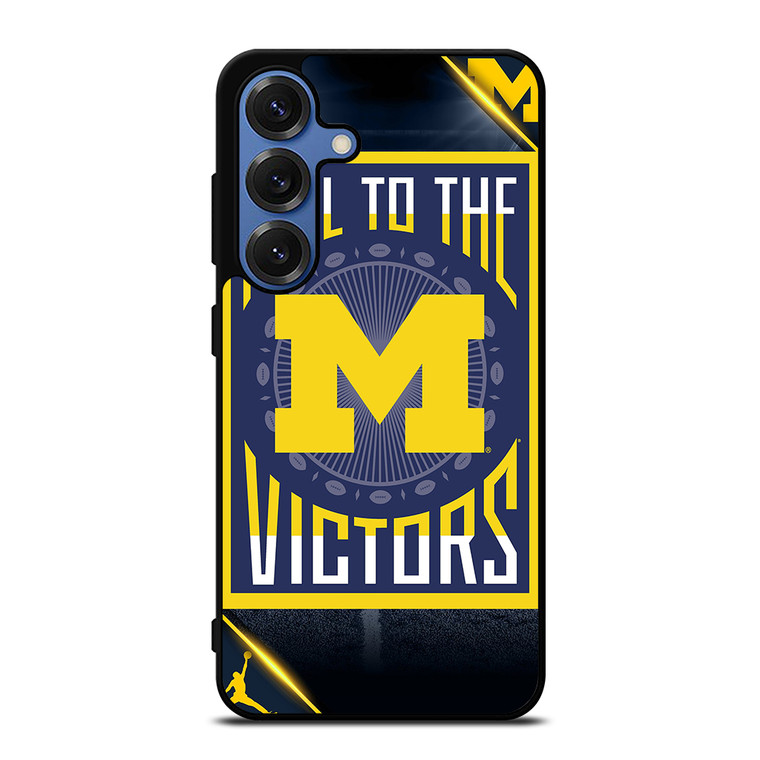 MICHIGAN WOLVERINES 3 Samsung Galaxy S25 Case Cover MICHIGAN WOLVERINES 3 Samsung Galaxy S25 Case Cover