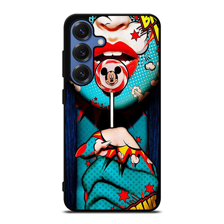 MICKEY MOUSE CANDY Samsung Galaxy S25 Case Cover