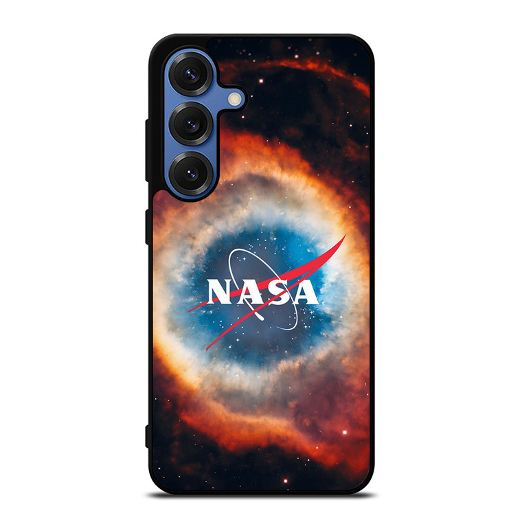 NASA LOGO NEBULA Samsung Galaxy S25 Case Cover