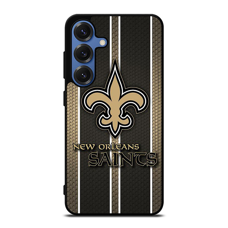 NEW ORLEANS SAINTS STRIPE Samsung Galaxy S25 Case Cover