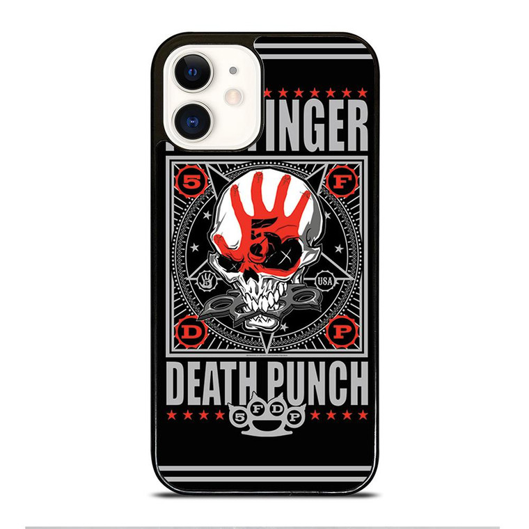 FIVE FINGER DEATH PUNCH METAL iPhone 12 Case Cover