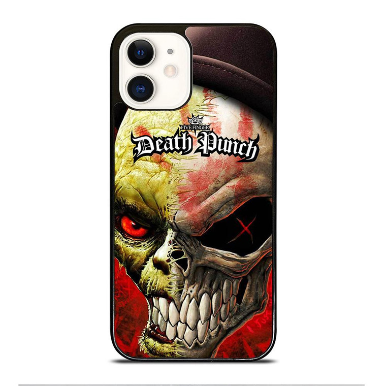 FIVE FINGER DEATH PUNCH SKULL iPhone 12 Case Cover