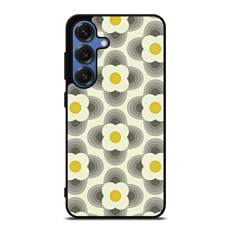 ORLA KIELY GREY PETAL Samsung Galaxy S25 Case Cover ORLA KIELY GREY PETAL Samsung Galaxy S25 Case Cover