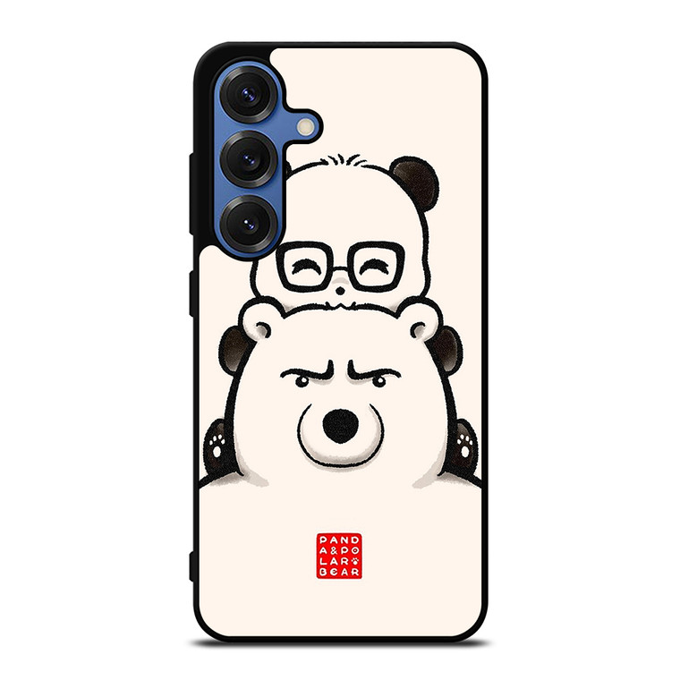 PANDA AND POLAR BEAR Samsung Galaxy S25 Case Cover