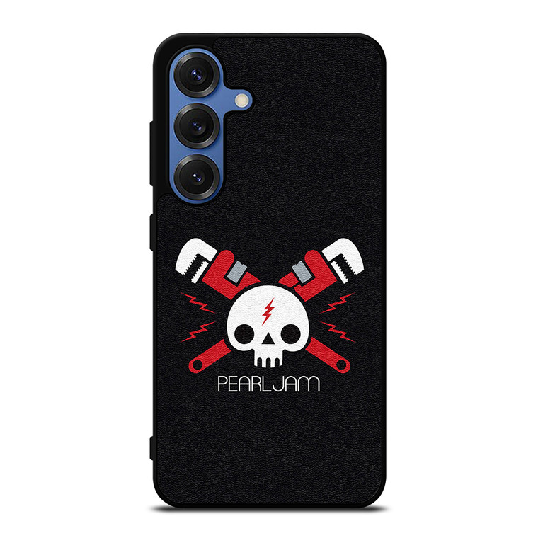 PEARL JAM SKULL Samsung Galaxy S25 Case Cover PEARL JAM SKULL Samsung Galaxy S25 Case Cover