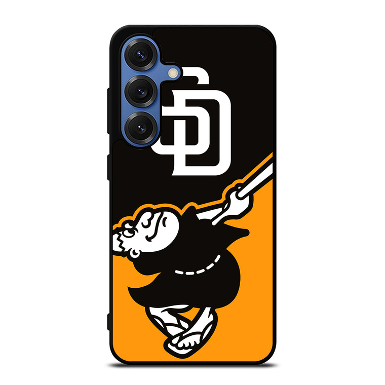 SAN DIEGO PADRES MLB ICON Samsung Galaxy S25 Case Cover SAN DIEGO PADRES MLB ICON Samsung Galaxy S25 Case Cover