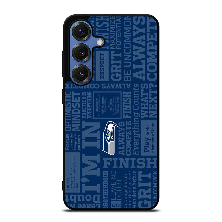 SEATTLE SEAHAWKS MANTRA Samsung Galaxy S25 Case Cover