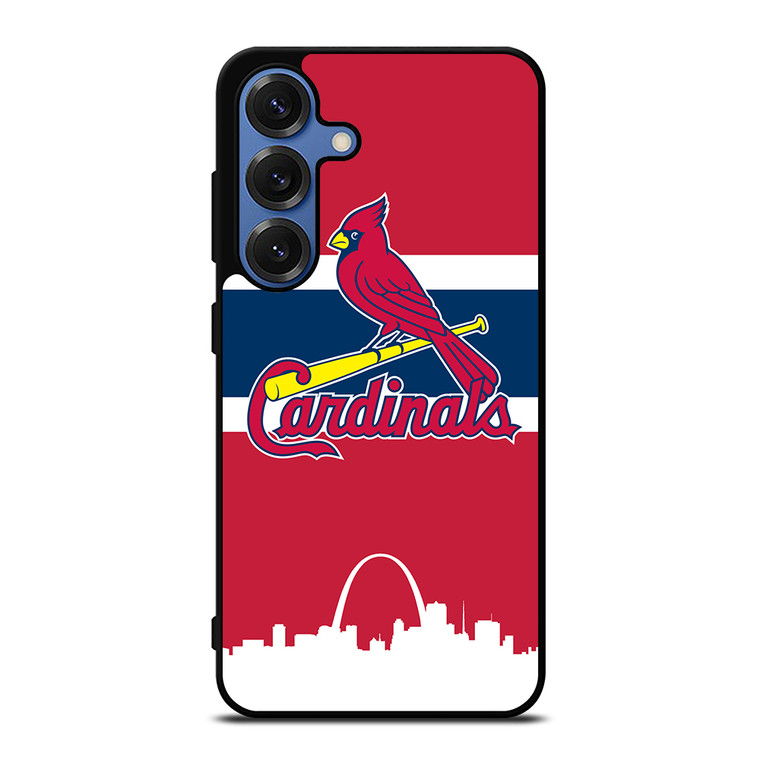 ST LOUIS CARDINALS STRIPE Samsung Galaxy S25 Case Cover