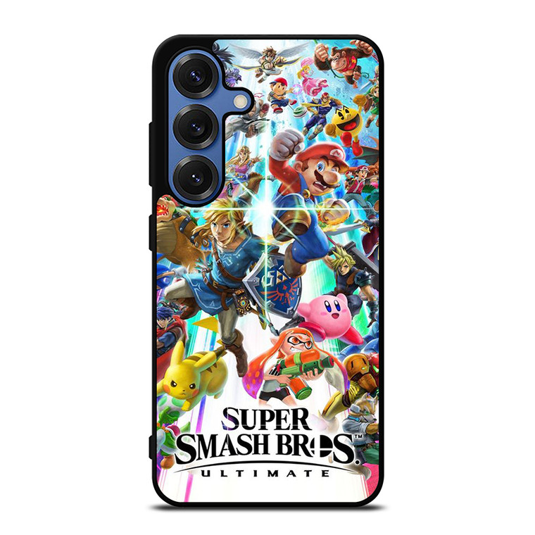 SUPER SMASH BROS ULTIMATE Samsung Galaxy S25 Case Cover SUPER SMASH BROS ULTIMATE Samsung Galaxy S25 Case Cover