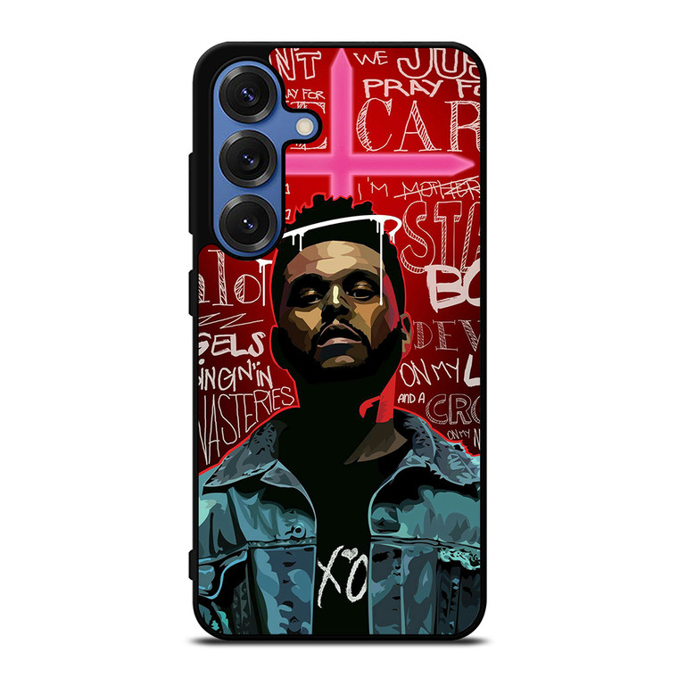 THE WEEKND XO QUOTES Samsung Galaxy S25 Case Cover