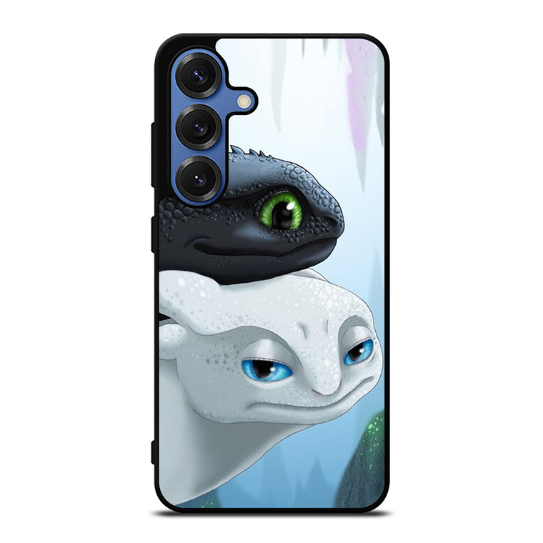 TOOTHLESS LIGHT FURY 1 Samsung Galaxy S25 Case Cover