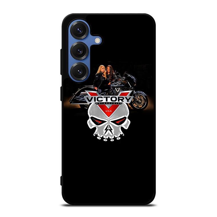 VICTORY MOTORCYCLES SKULL Samsung Galaxy S25 Case Cover
