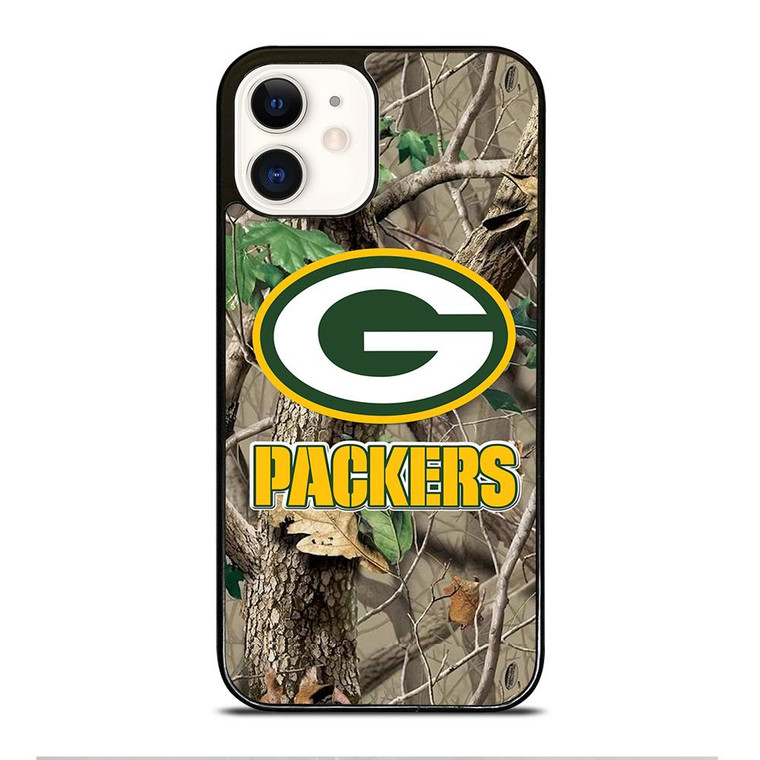 GREEN BAY PACKERS TREE CAMO iPhone 12 Case Cover