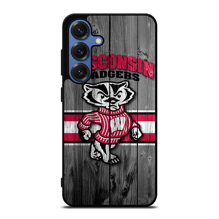 WISCONSIN BADGERS LOGO Samsung Galaxy S25 Case Cover