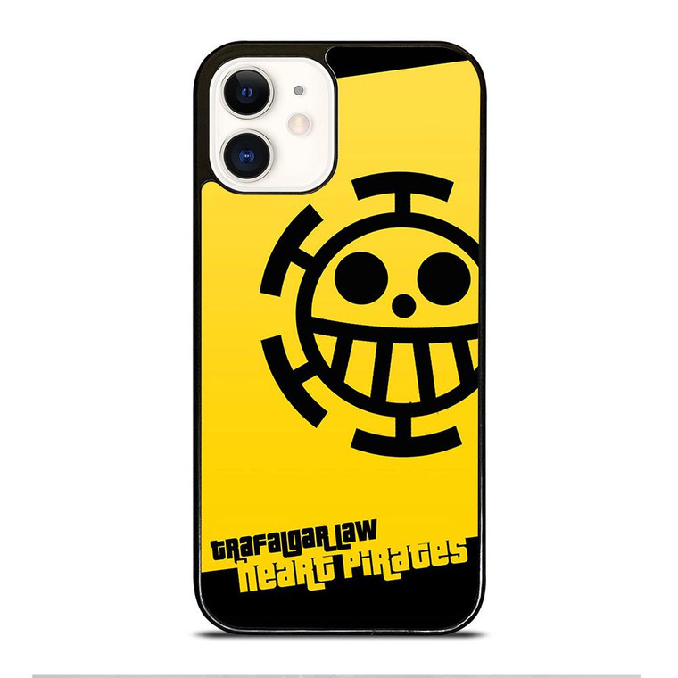 HEART PIRATES TRAFALGAR LAW ONE PIECE iPhone 12 Case Cover
