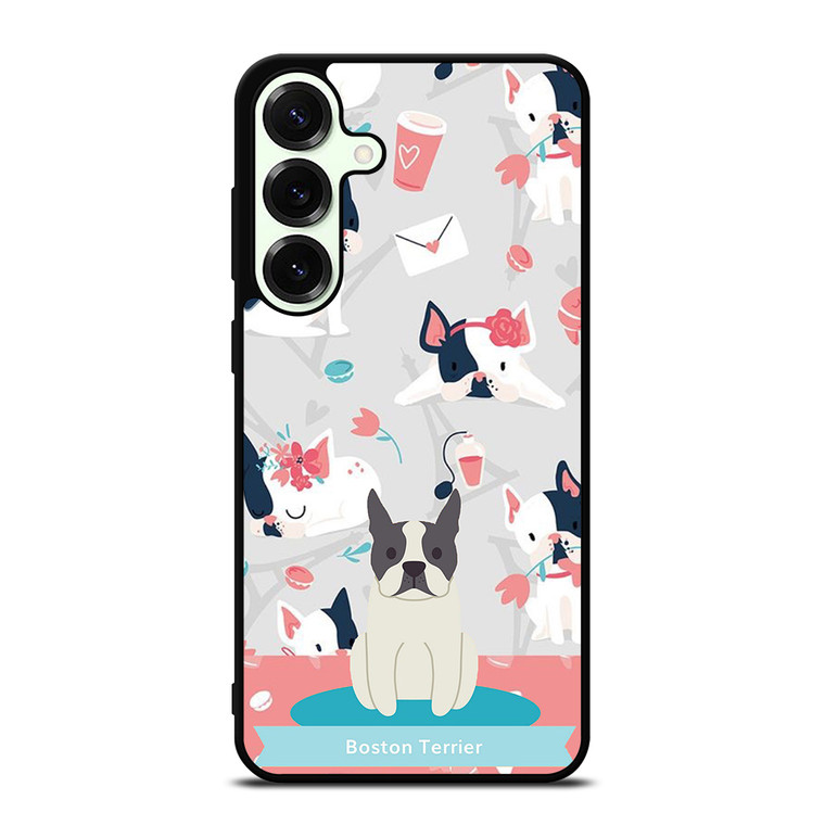 BOSTON TERRIER DOG 1 Samsung Galaxy S25 Plus Case Cover