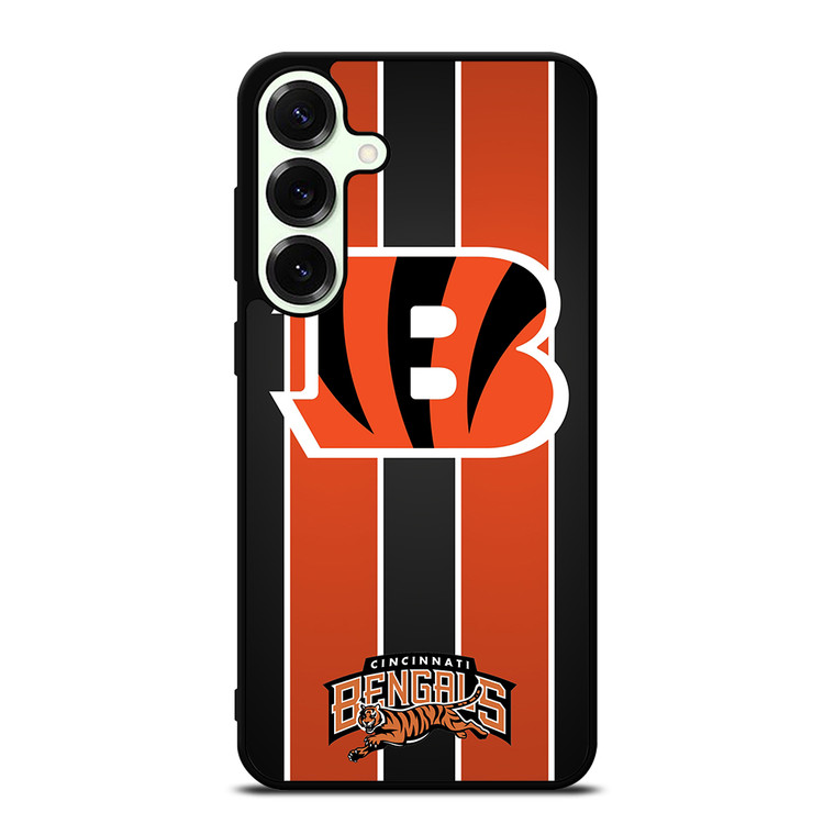 CINCINNATI BENGALS STRIPE Samsung Galaxy S25 Plus Case Cover