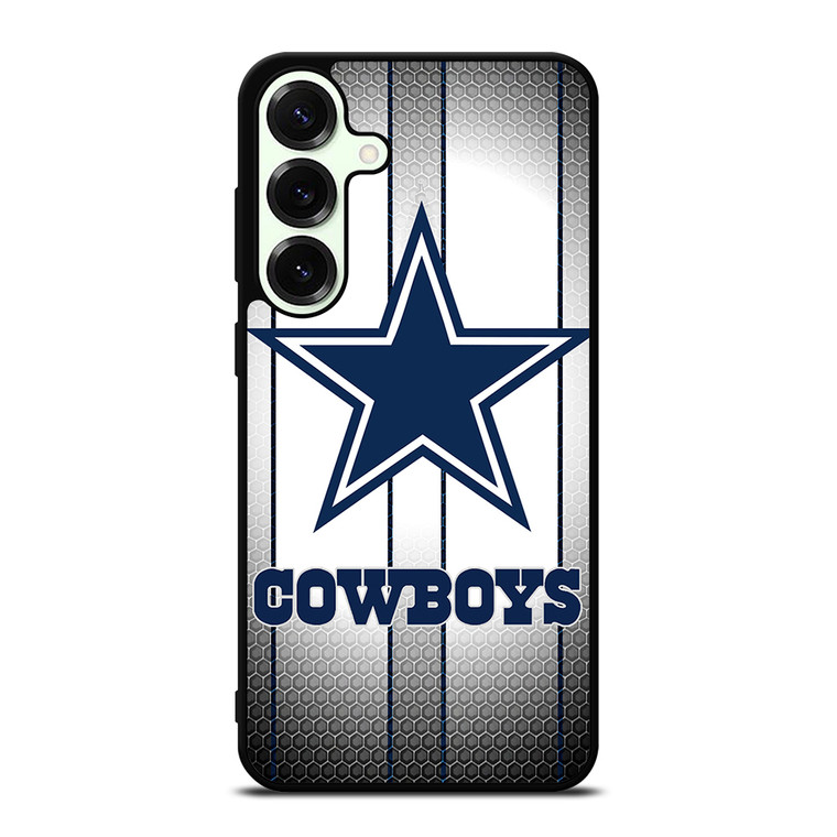 DALLAS COWBOYS SILVER METAL Samsung Galaxy S25 Plus Case Cover