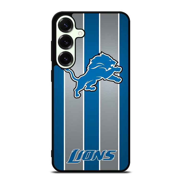 DETROIT LIONS STRIPE Samsung Galaxy S25 Plus Case Cover
