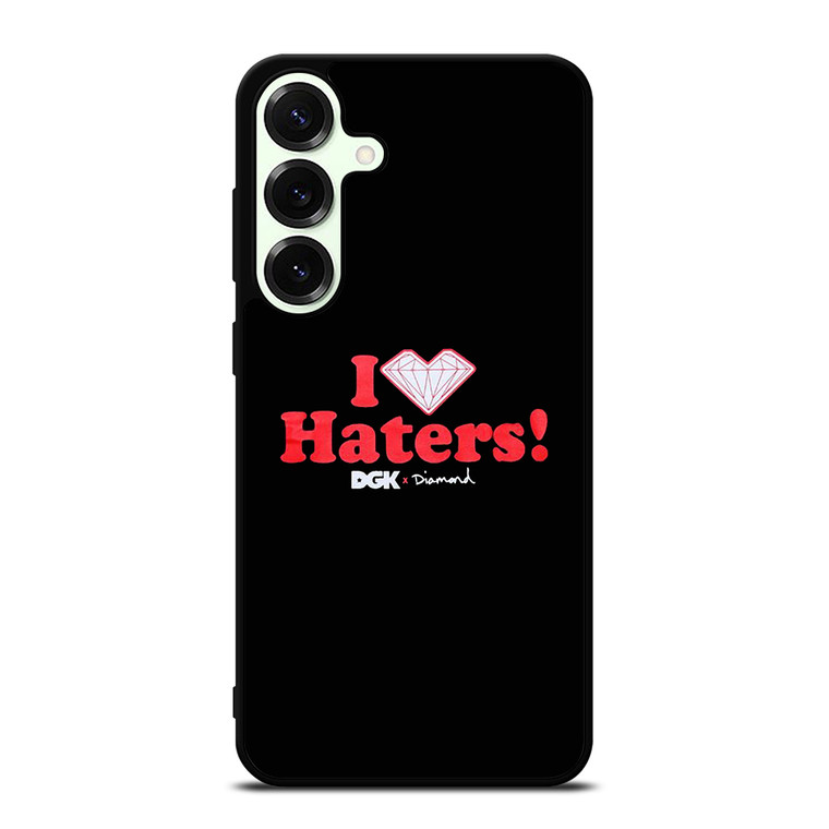 DGK I LOVE HATERS LOGO Samsung Galaxy S25 Plus Case Cover