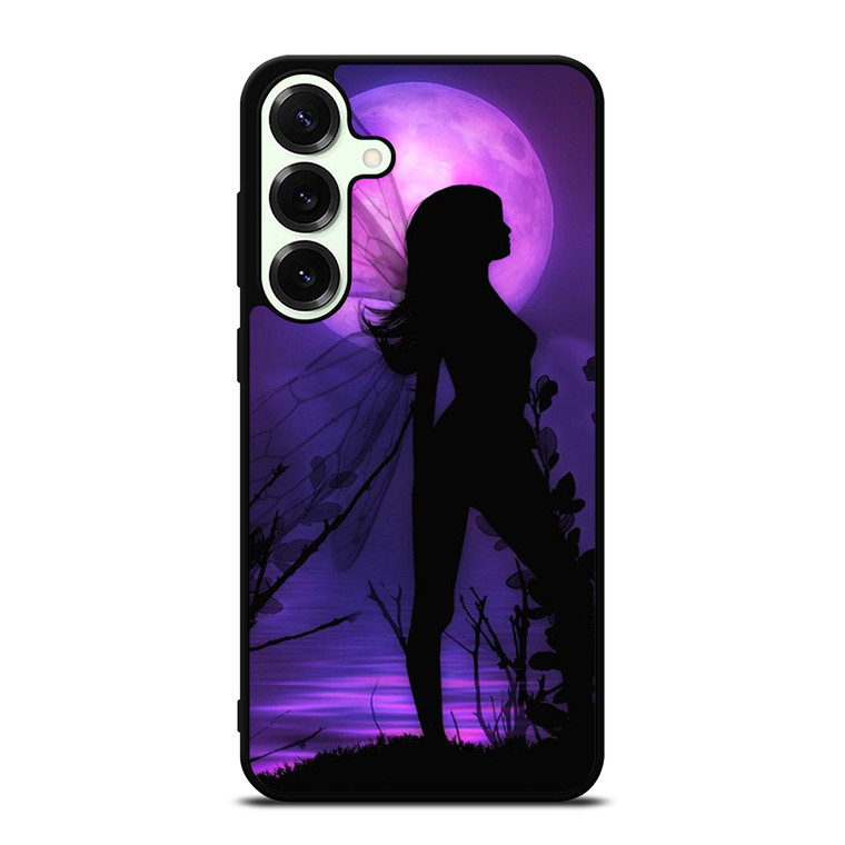 FAIRY DRAGONFLIES PURPLE MOON Samsung Galaxy S25 Plus Case Cover