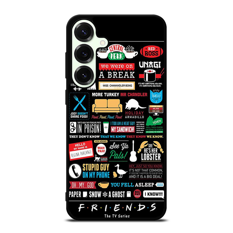 FRIENDS TV SERIES COLLAGE Samsung Galaxy S25 Plus Case Cover