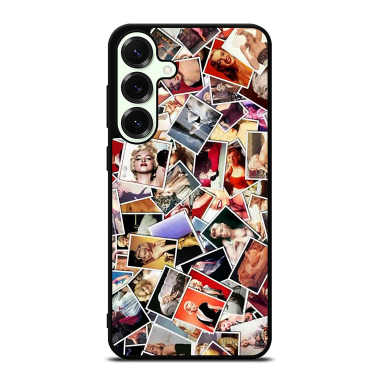 MARILYN MONROE POSE COLLAGE Samsung Galaxy S25 Plus Case Cover