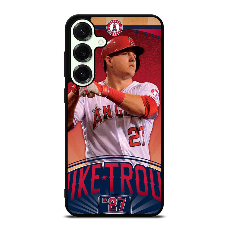 MIKE TROUT LOS ANGELES ANGELS 27 Samsung Galaxy S25 Plus Case Cover MIKE TROUT LOS ANGELES ANGELS 27 Samsung Galaxy S25 Plus Case Cover