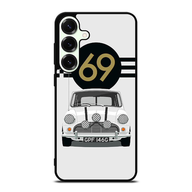 MINI COOPER WHITE 69 Samsung Galaxy S25 Plus Case Cover MINI COOPER WHITE 69 Samsung Galaxy S25 Plus Case Cover